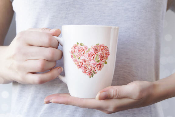 Valentines ROSE Heart Clipart. Love png