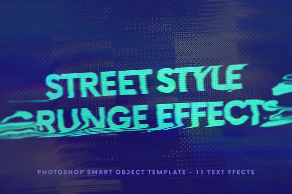 Street Style Grunge Text Effects