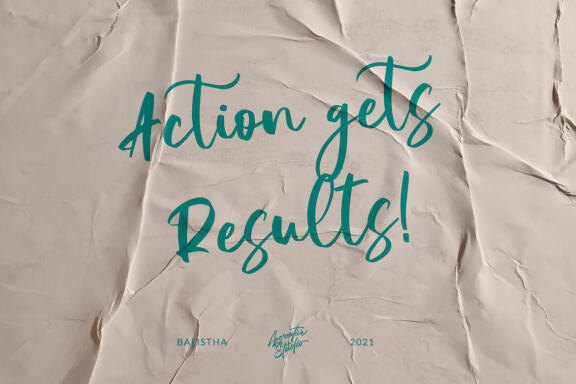Balistha - Handwritten Brush Script Font