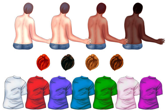 Big family clipart, Parent clipart, Father's Day, Mother's Day