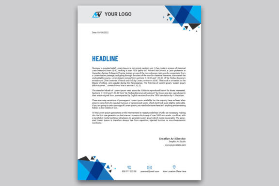 Professional Letterhead Design
