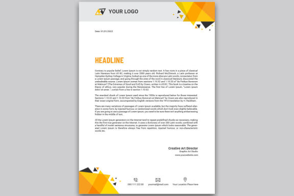 Professional Letterhead Design