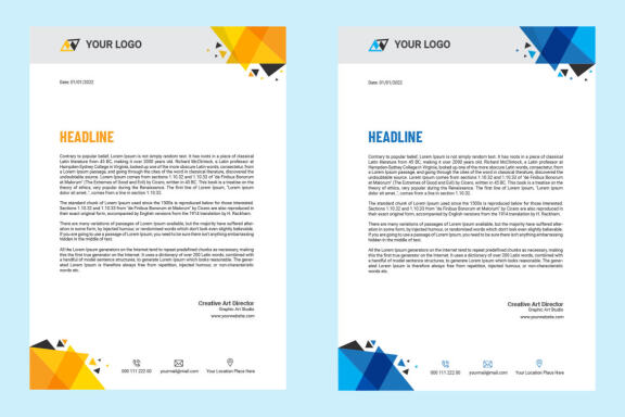 Professional Letterhead Design