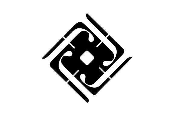 Initial F ornament logo design vector