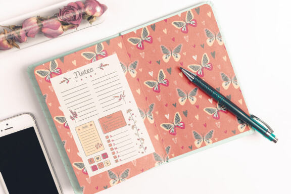 Love Butterflies Vector Patterns