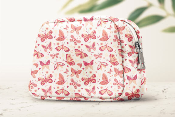 Love Butterflies Vector Patterns