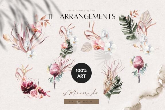 BOHO STYLED TEMPLATES CANVA