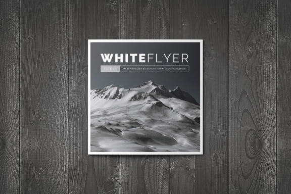 White Flyer Square Brochure
