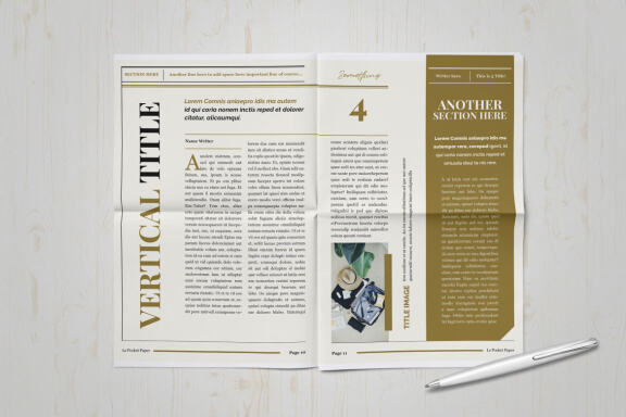 Le Pocket Newspaper