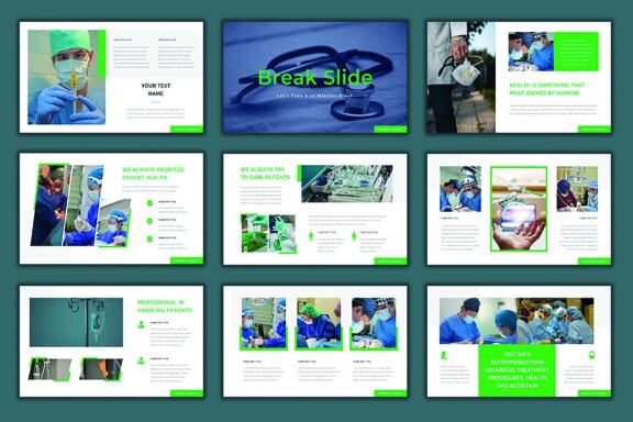 Medicine - Medical Presentation Google Slide Template