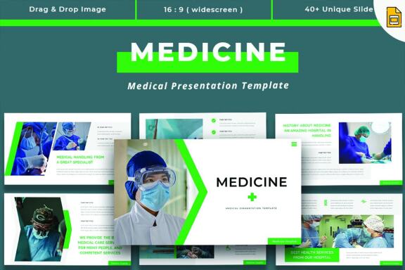 Medicine - Medical Presentation Google Slide Template