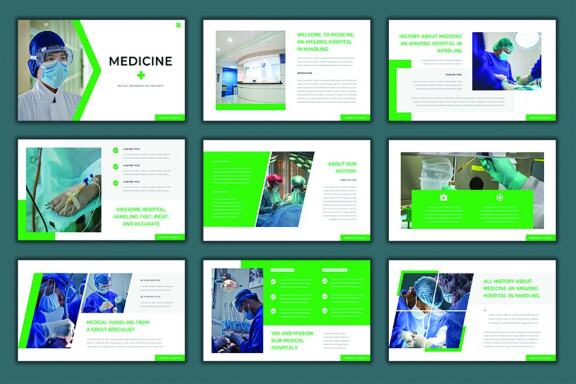 Medicine - Medical Presentation Google Slide Template