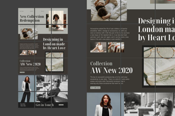 New Shopping Puzzle Instagram | CANVA Template