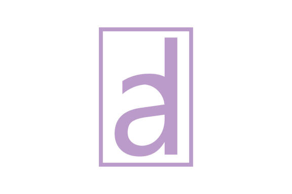 Letter AL in rectangle design logo template vector