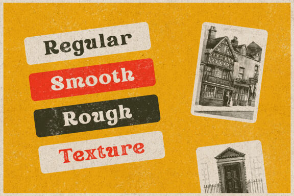 Rundeck - Vintage Texture Font
