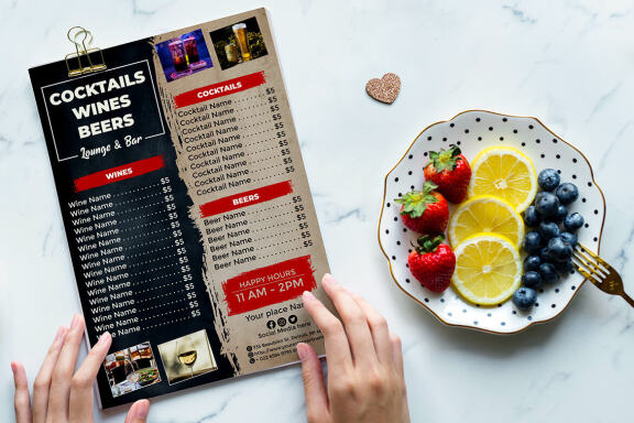 Cocktails Menu
