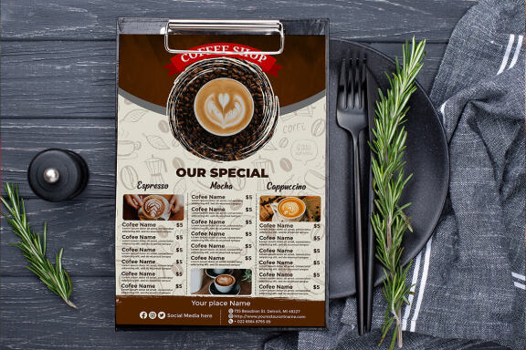 Coffee Menu