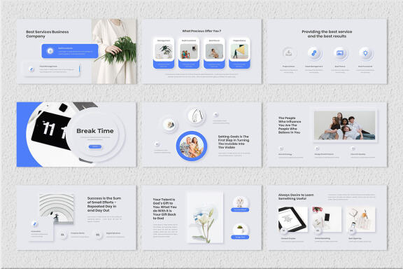 Precious - Pitchdeck PowerPoint Template