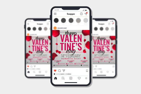 Valentine Day - Flyer Template