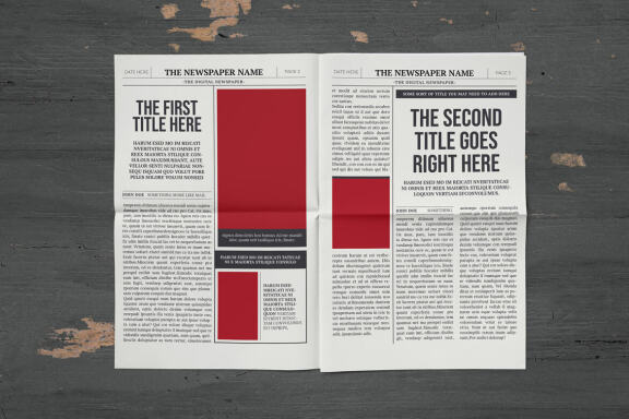 Small Classy Newspaper