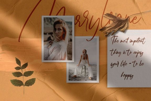 Marryliane Handwriting Font