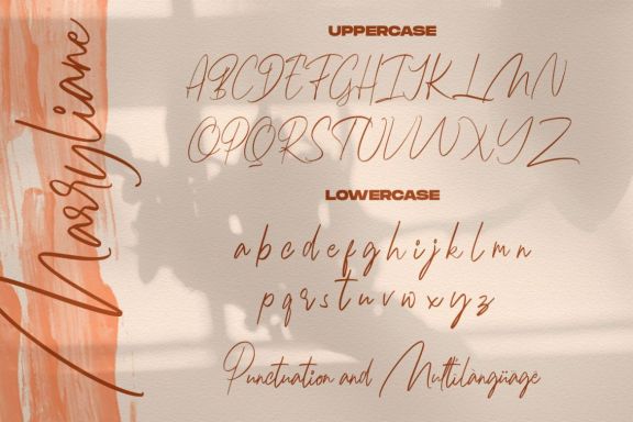Marryliane Handwriting Font