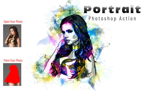Portrait Photoshop Action