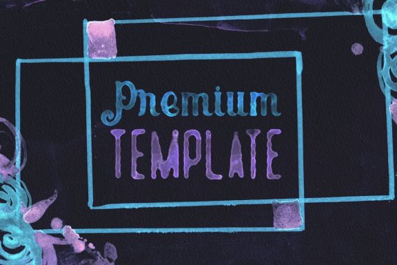 Watercolor Text Effects