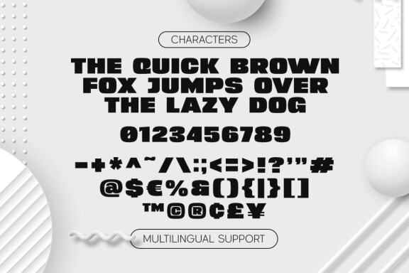 Brexter - Heavy Sans Serif