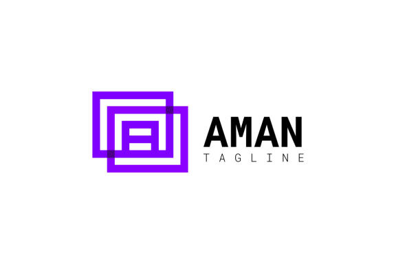 Emblem a Purple Logo