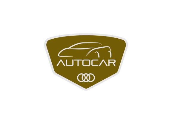 Automotive outline car logo design vector isolated