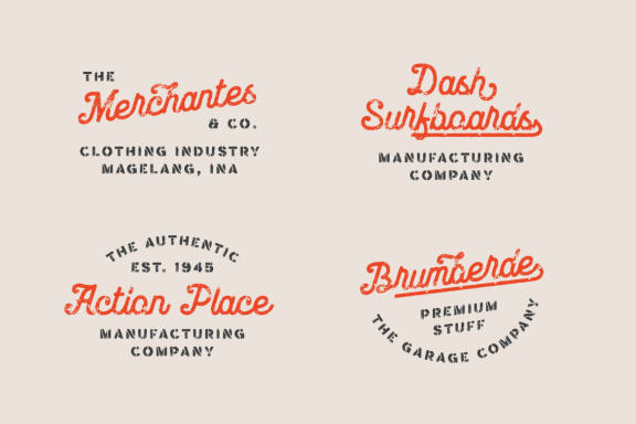 Brocades - Crafted Font