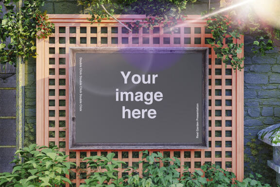 The Garden Frame Mockups