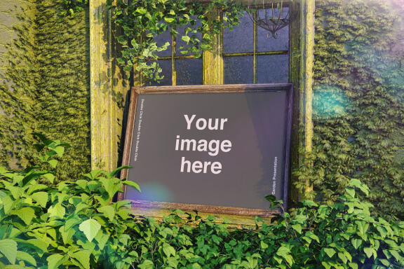 The Garden Frame Mockups
