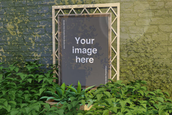 The Garden Frame Mockups