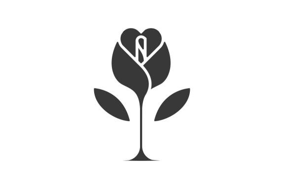 wine and rose icon design vector isolated