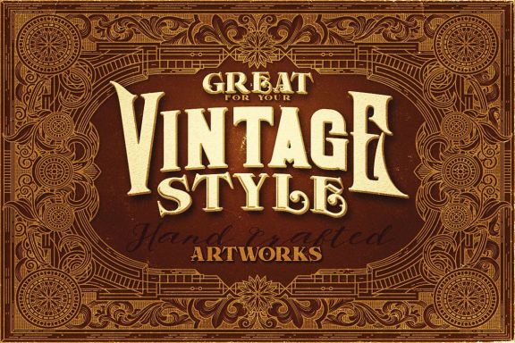 20 Ornamental Vintage Frames
