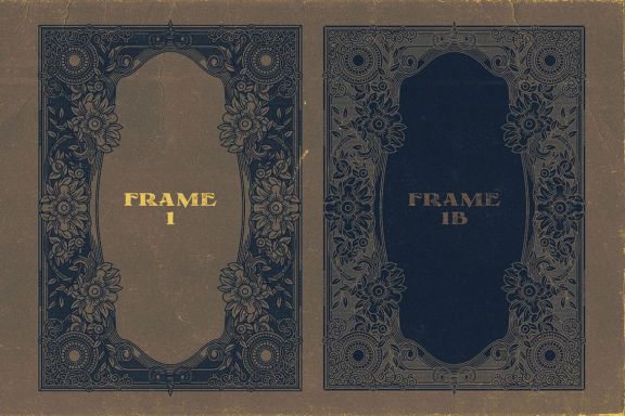 20 Ornamental Vintage Frames