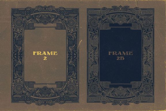 20 Ornamental Vintage Frames