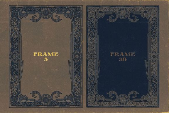 20 Ornamental Vintage Frames