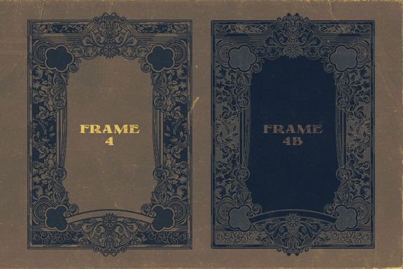 20 Ornamental Vintage Frames