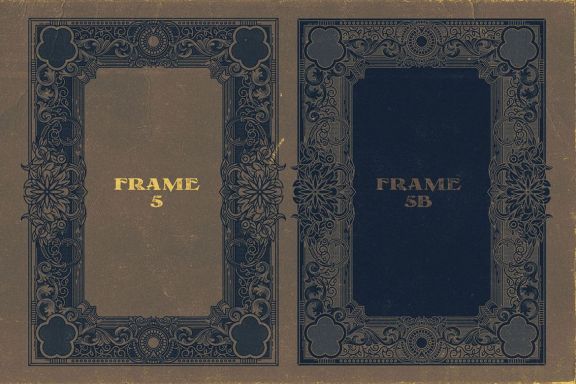 20 Ornamental Vintage Frames