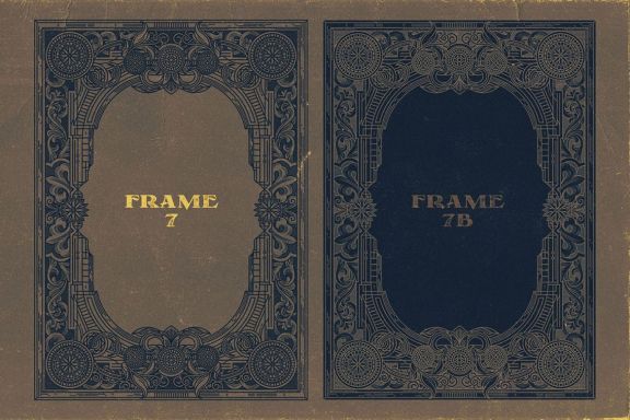 20 Ornamental Vintage Frames