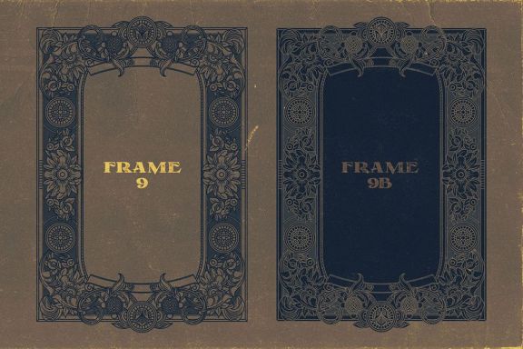 20 Ornamental Vintage Frames