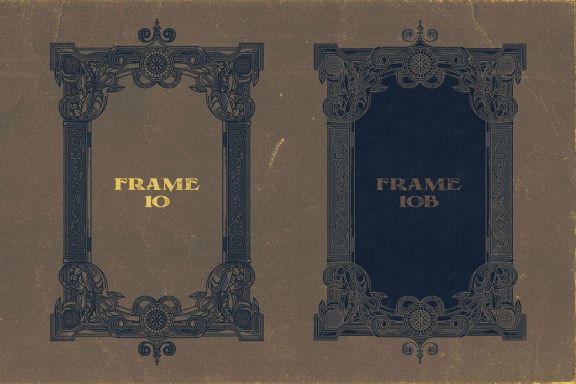 20 Ornamental Vintage Frames
