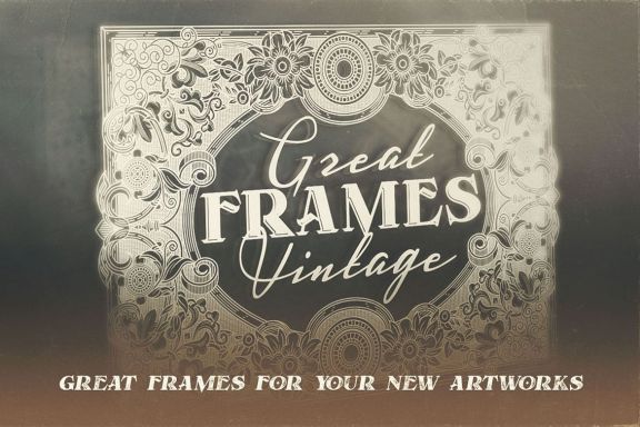 20 Ornamental Vintage Frames