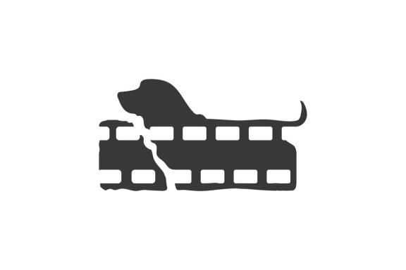 animal film studio logo design vector isolated