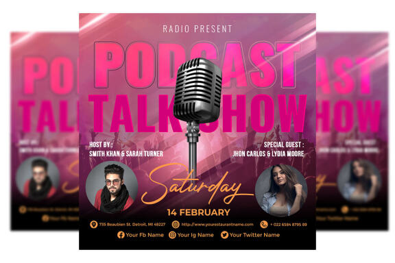 Podcast Flyer 