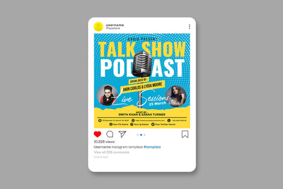 Talkshow Flyer 