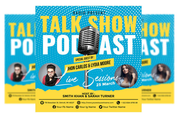 Talkshow Flyer 